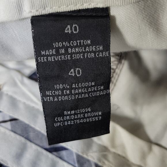 Weatherproof Plaid Blue/White/Dark Brown Shorts, Men's 40, NWT - Picture 7 of 11